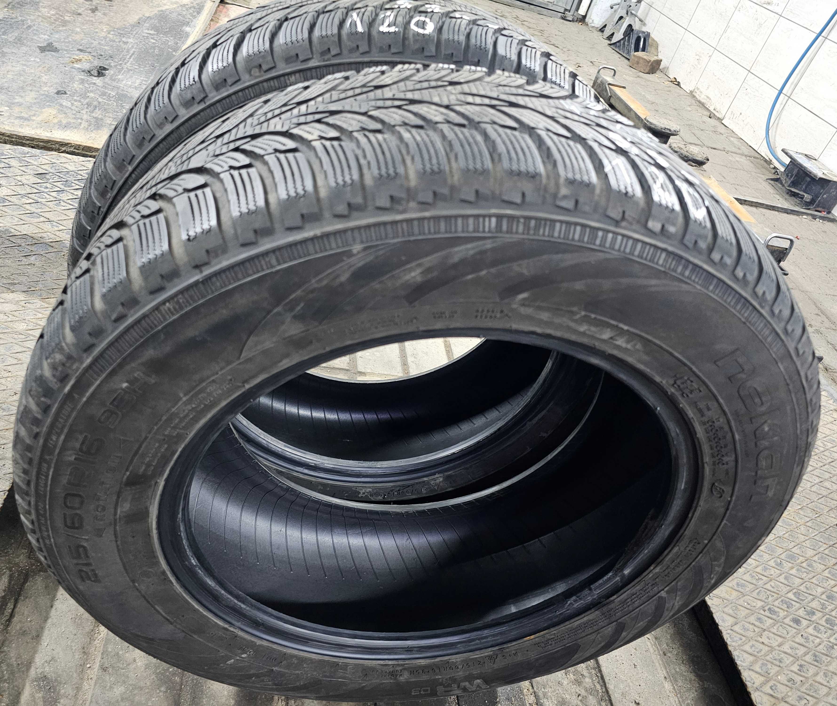 215/60R16 Nokian WR3 Zima