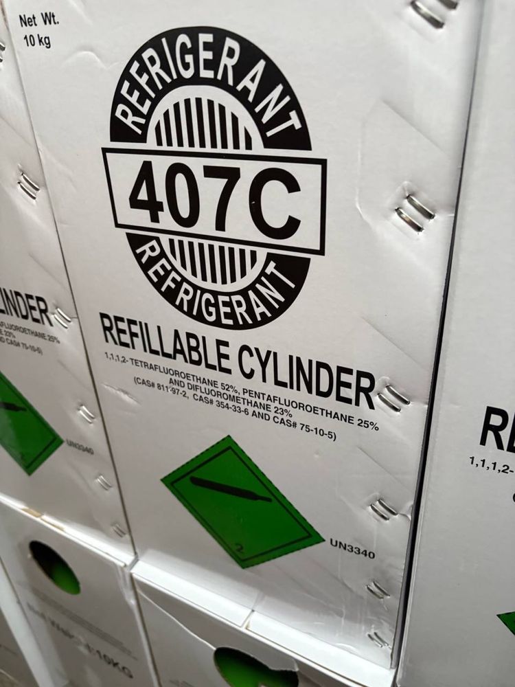 Czynnik chłodniczy r134a r32 r410a r404a r1234yf r507a r407c