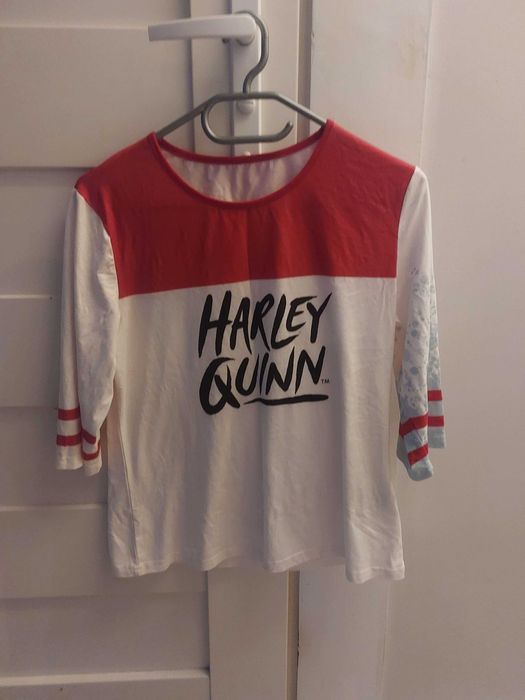 Strój Harely Quinn damski (spodenki i koszulka)