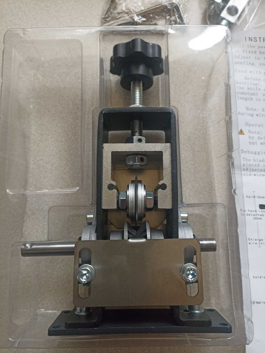 Korowarka do obierania kabli