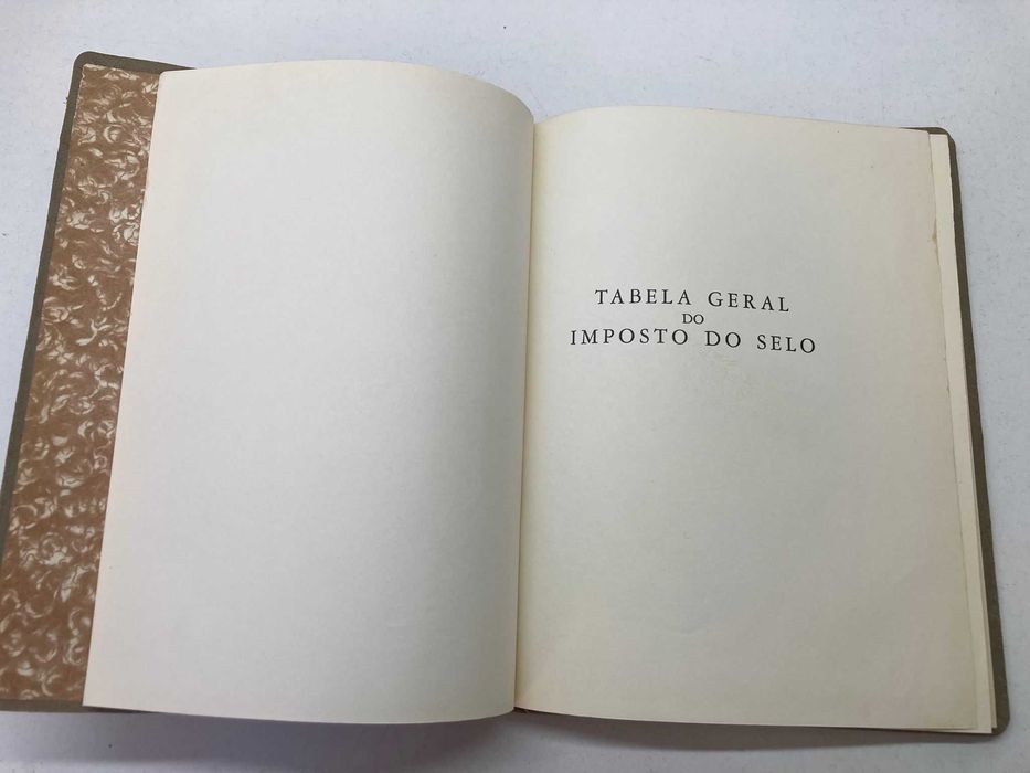 Livro - Tabela Geral do Imposto do Selo (1968) (portes grátis)