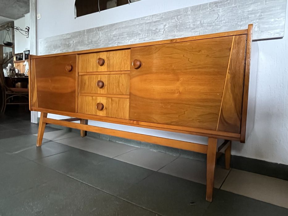 Komoda - sideboard Bilea lata 60. Super stan! PRL, vintage, retro
