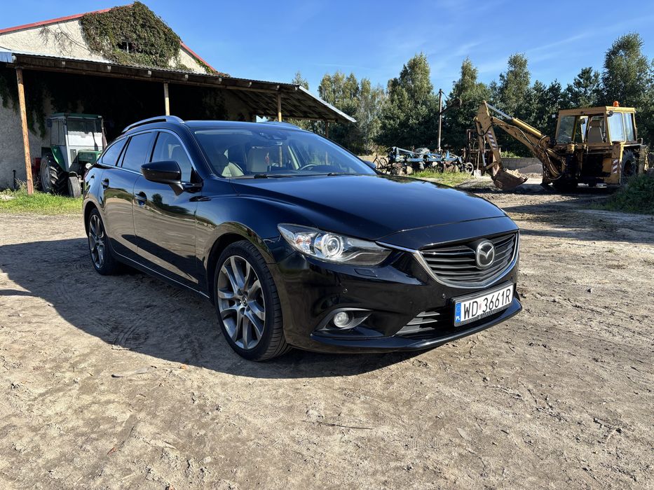 MAZDA 6 2.2 DIESEL, automat, bogate wyposażenie