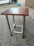 Taboret metalowa obudowa..