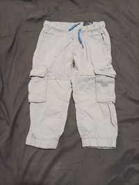 Spodnie bojówki H&M 92