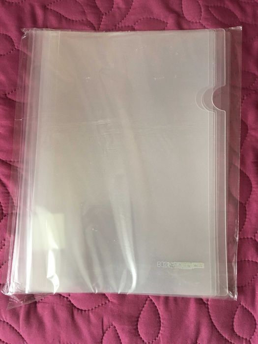 файли  прозорі  щільні  під  затискач