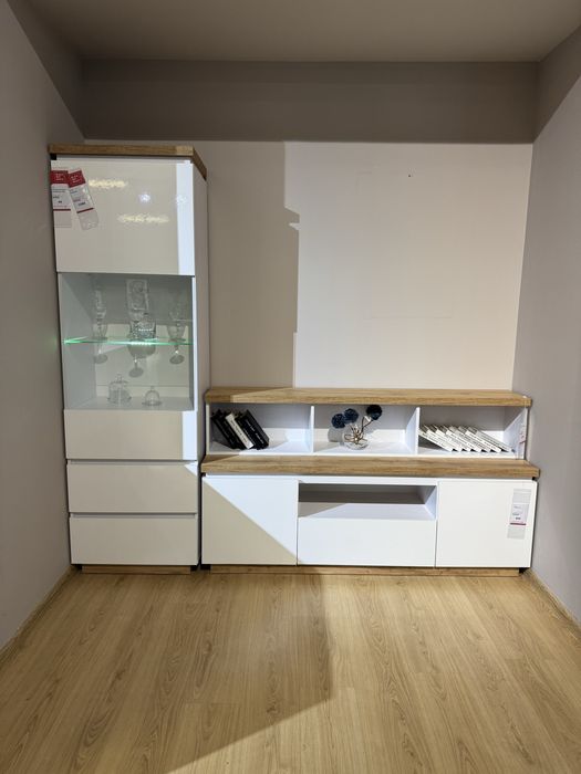 Zestaw mebli Erla rtv witryna szafka wiszaca