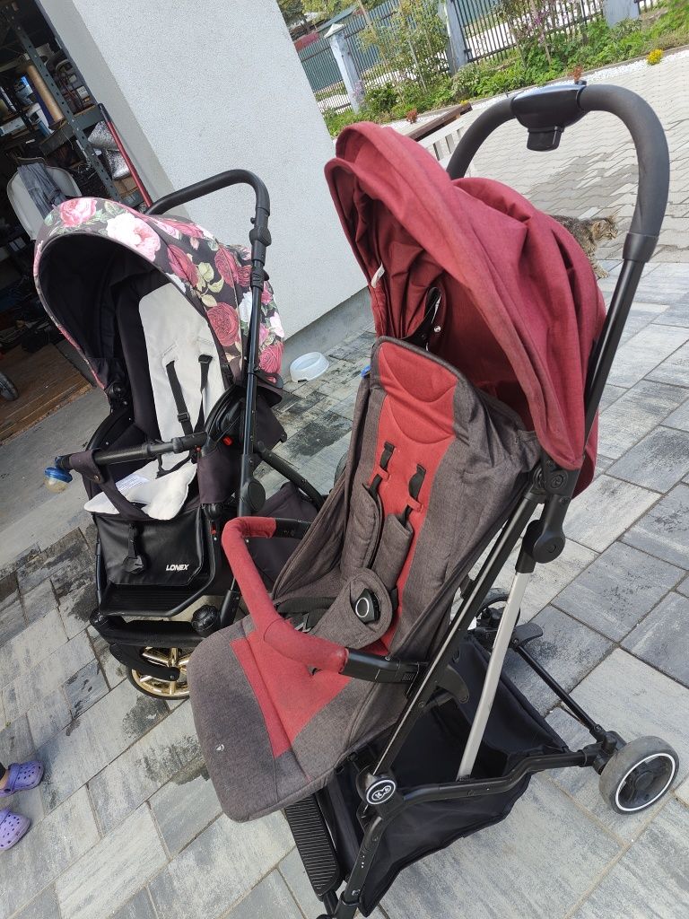 Lekki wózek spacerowy
