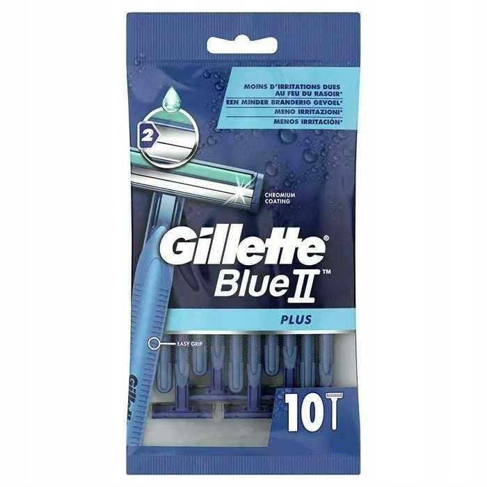 Gillette Blue II Plus maszynki do golenia męskie 2-pak