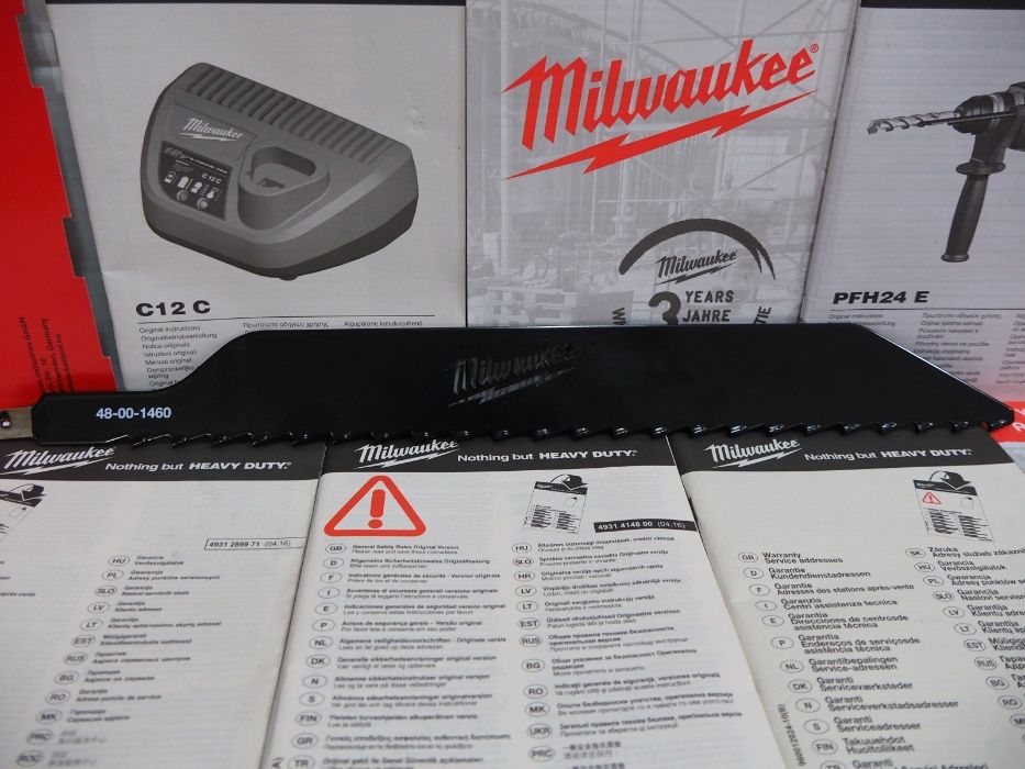 MILWAUKEE noz brzeszczot do beton cegła pustak do pila szablasta lisi