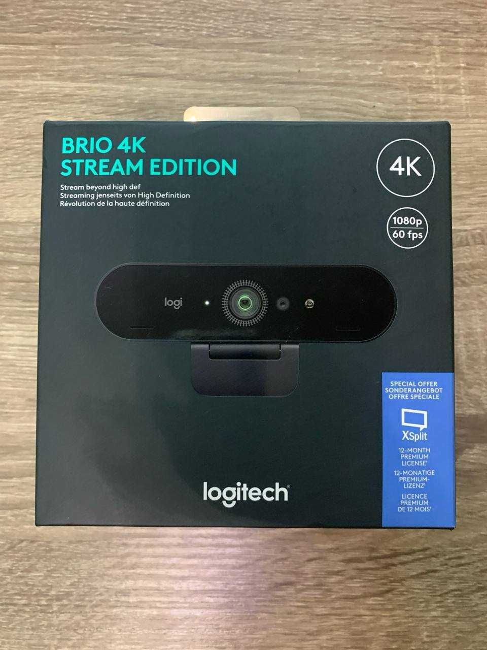 Веб-камера Logitech Brio 4K Stream Edition