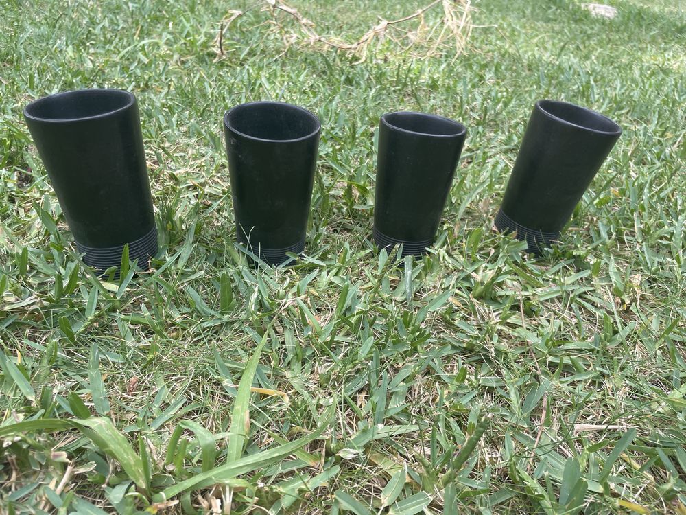 Conjunto de copos de pau-preto