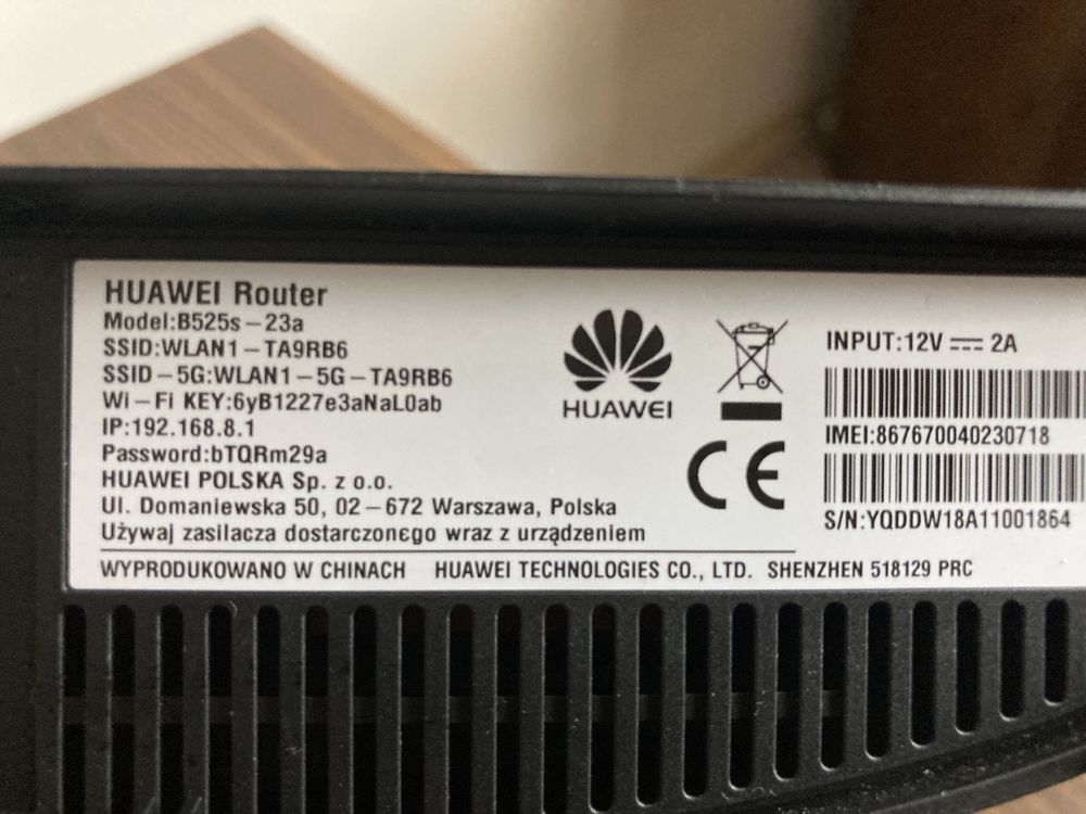 HUAWEI Router B525s-23a