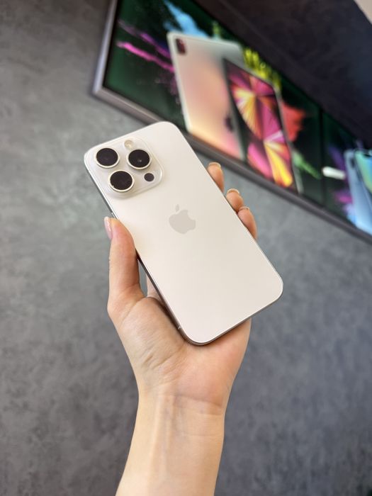 IPHONE 15Pro 128 White Titanium Neverlock Костюшка,5 igrand