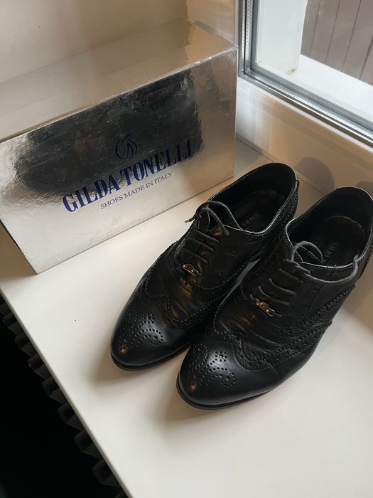 Шкіряні туфлі Gilda Tonelli. Італія. Оригінал