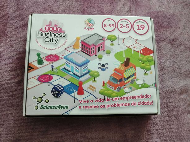 Jogo de Tabuleiro - Your Business City - Science4you - Empreendorismo!
