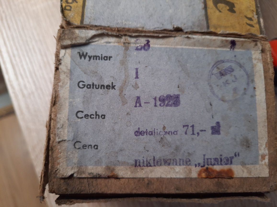 Łyżwy kolekcjonerskie, doczepianie do butów Junior, PRL