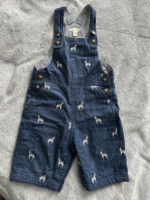 Джинсовий комбінезон, бренд - Jojo maman bebe (18-24м.)