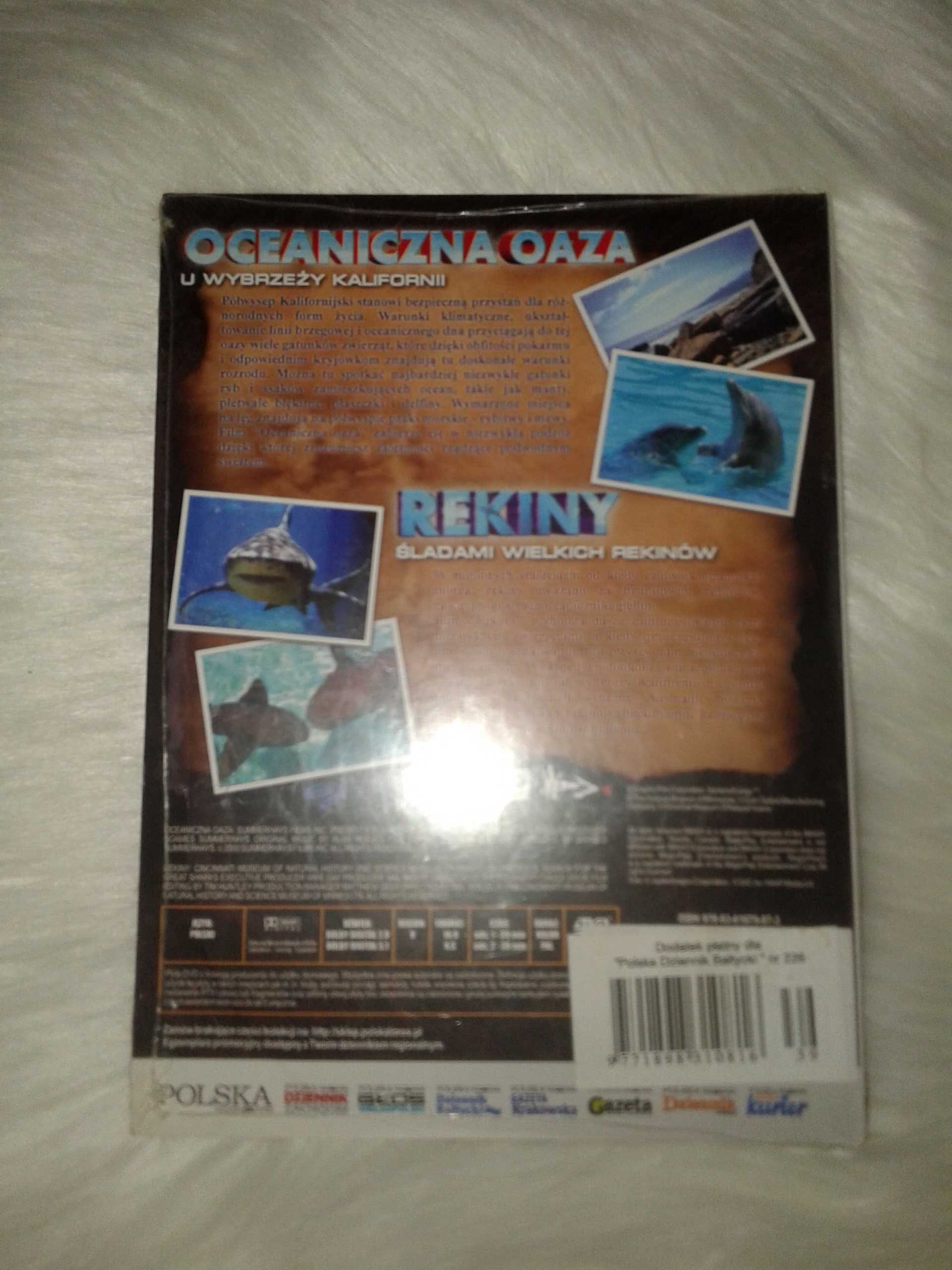 Rekiny oceaniczna oaza - film DVD/ nowy zafoliowany