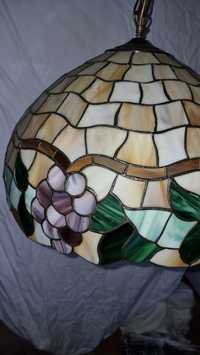 Lampa witrażowa- styl Tiffany