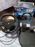 Volante e pedais ps4/ps3 Thrustmaster