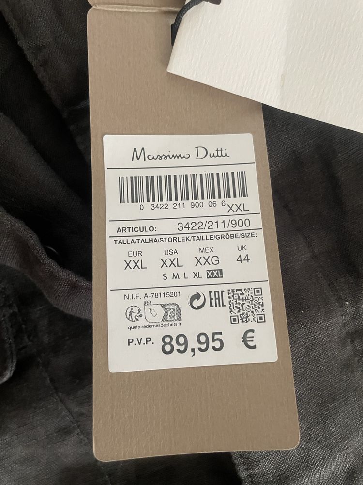 Massimo dutti піджак  лен Літо розмір XL та XXL