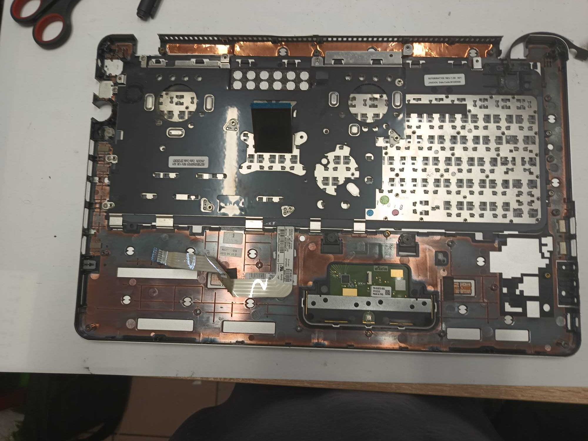 Palmrest do laptopa HP Envy17.