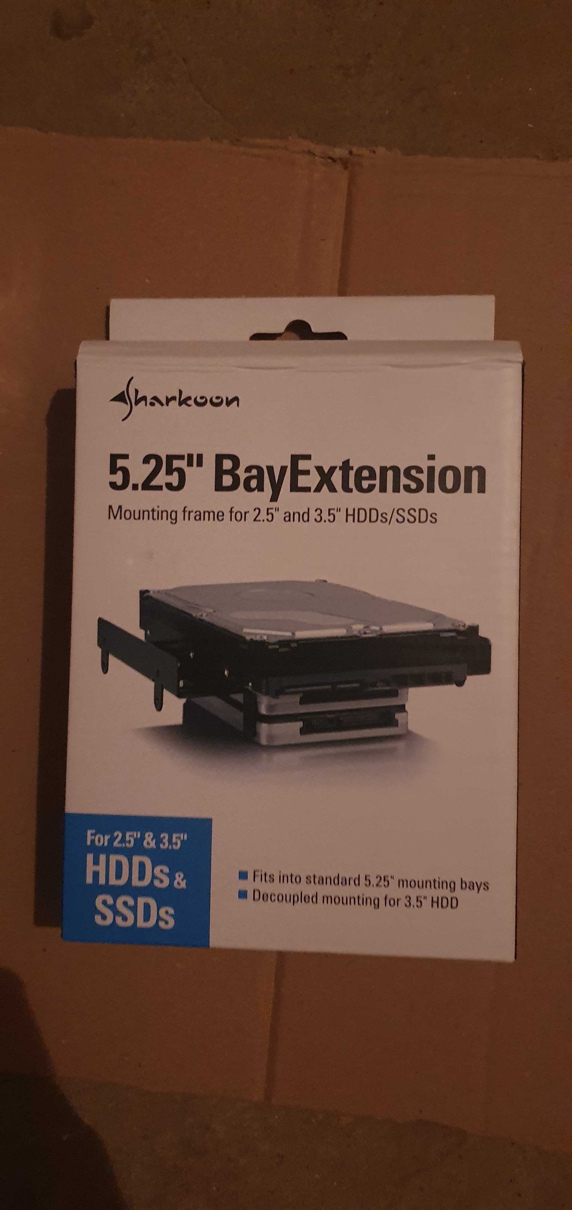Adapter SSDs/HDDs 5.25 BayExtension Sharkoon