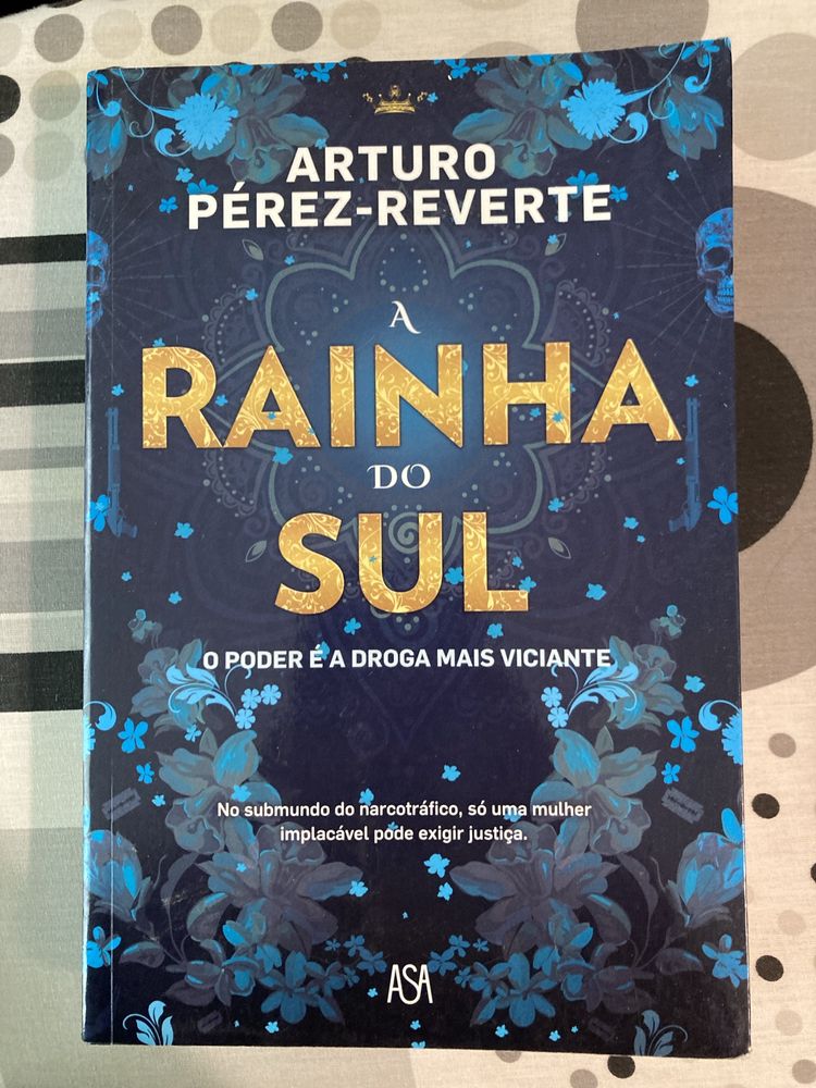 Livro Rainha do Sul de Arturo Pérez-Reverte