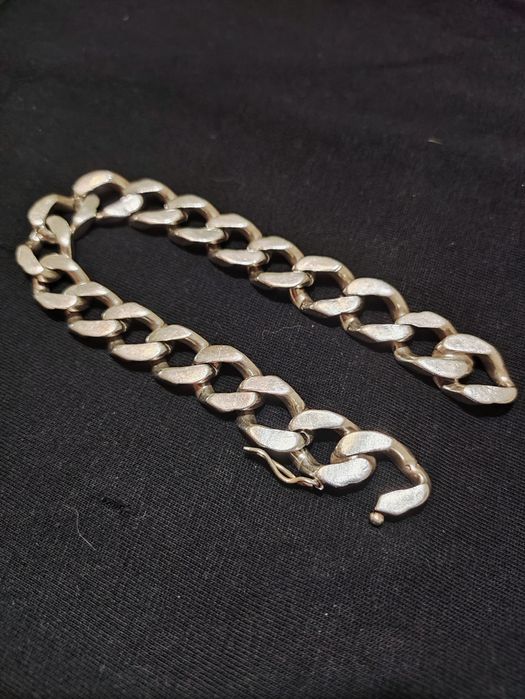 Bransoletka srebrna 23cm 925