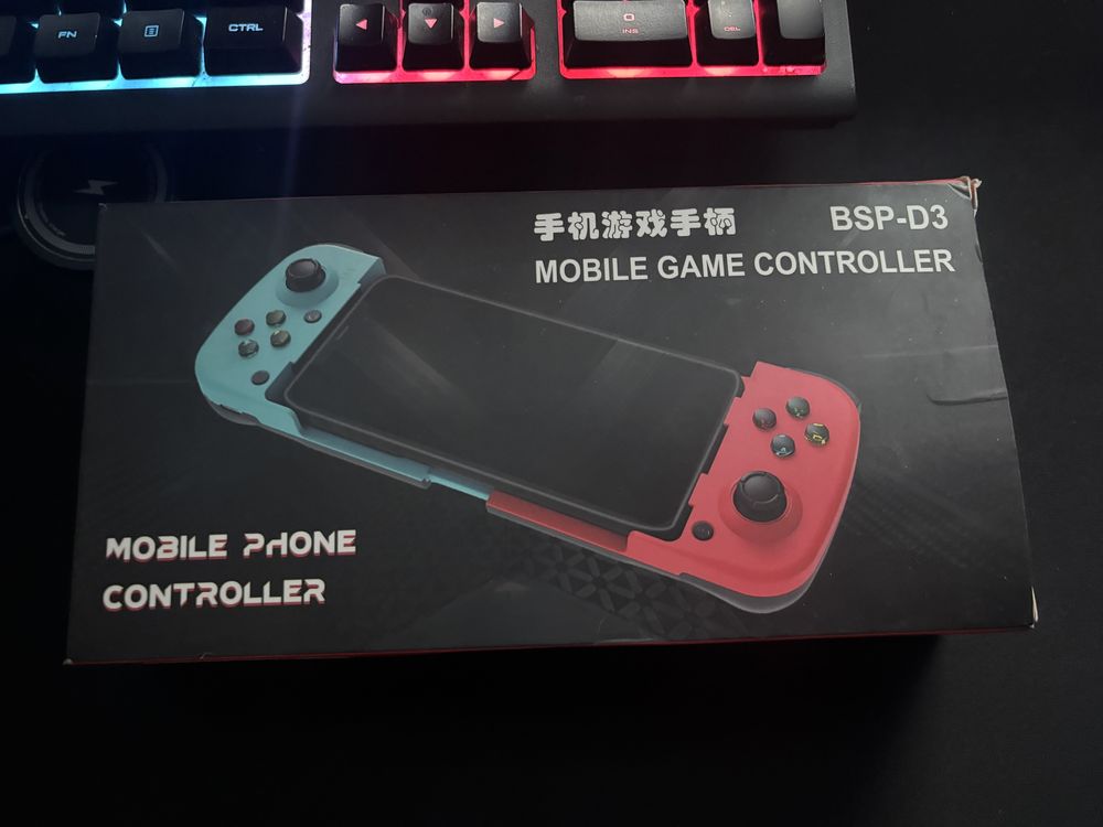 Gamepad kontroler bluetooth do telefonu Iphone Android PC