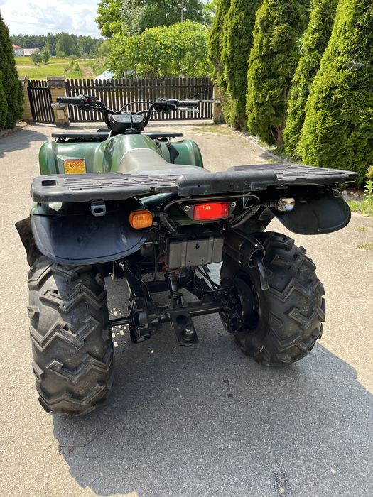 Quad Kawasaki Prairie KVF 400 4x4, homologacja L7E, transport