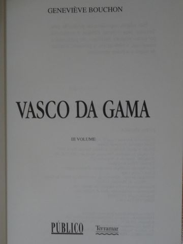 Vasco de Gama de Geneviève Bouchon - 4 Volumes