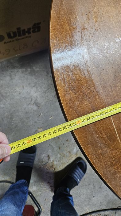 Duzy stół rozkładamy z drzewa porządny ponad 3 metry długości