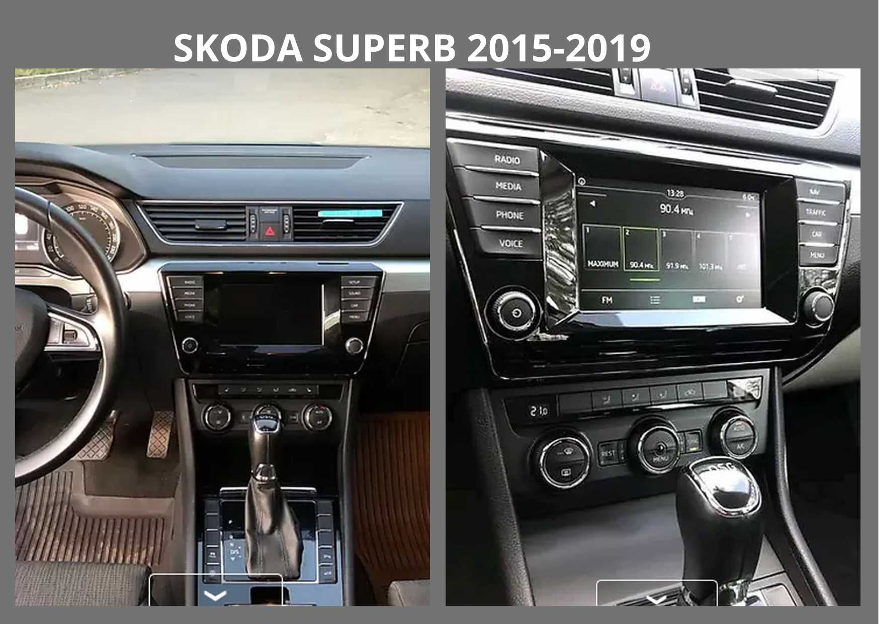 Штатні Магнітоли Skoda Superb 2008-2015, 2015-2019 Android 10