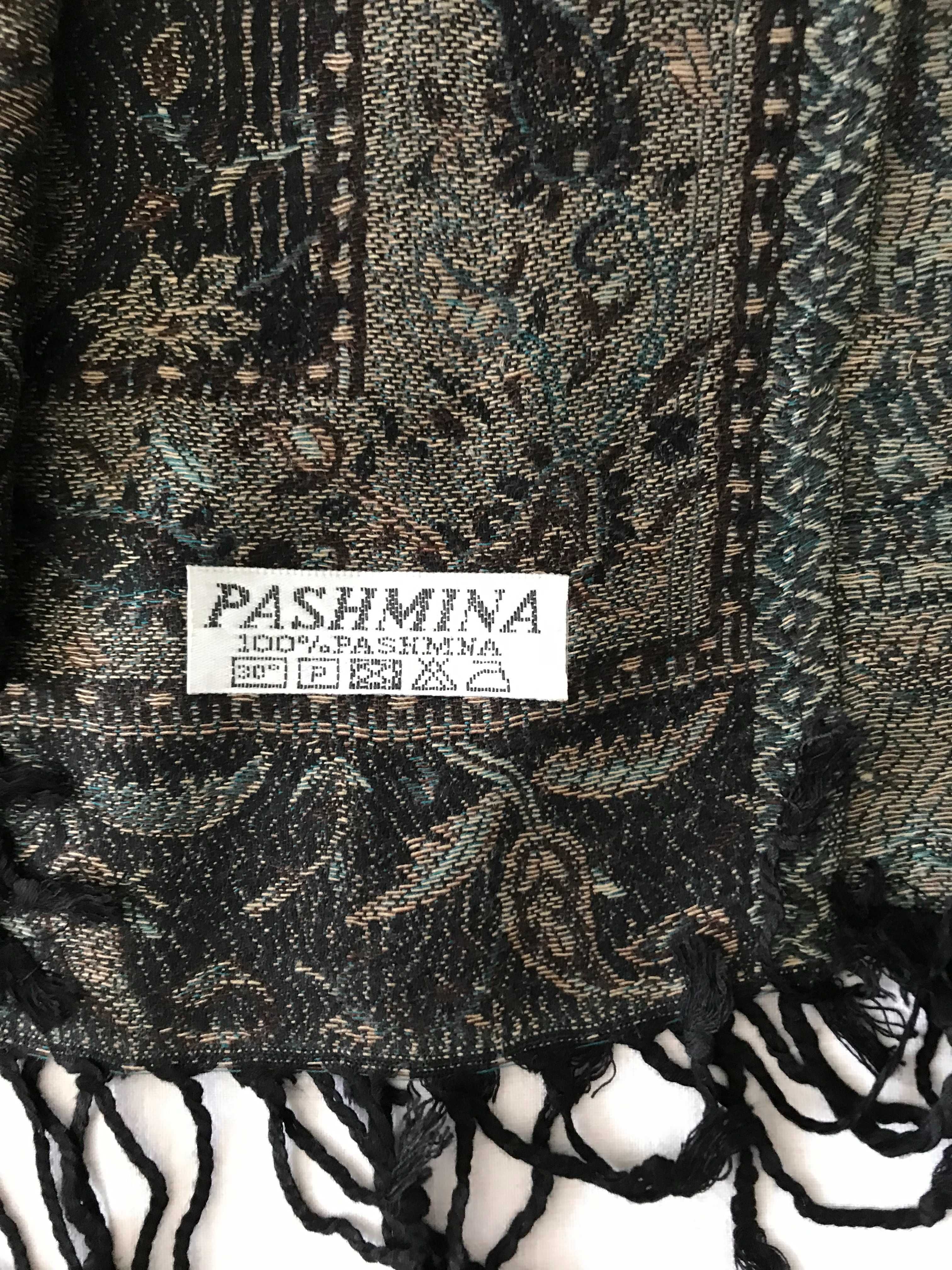 Rewelacyjny luksusowy szal  PASHMINA 170x70cm