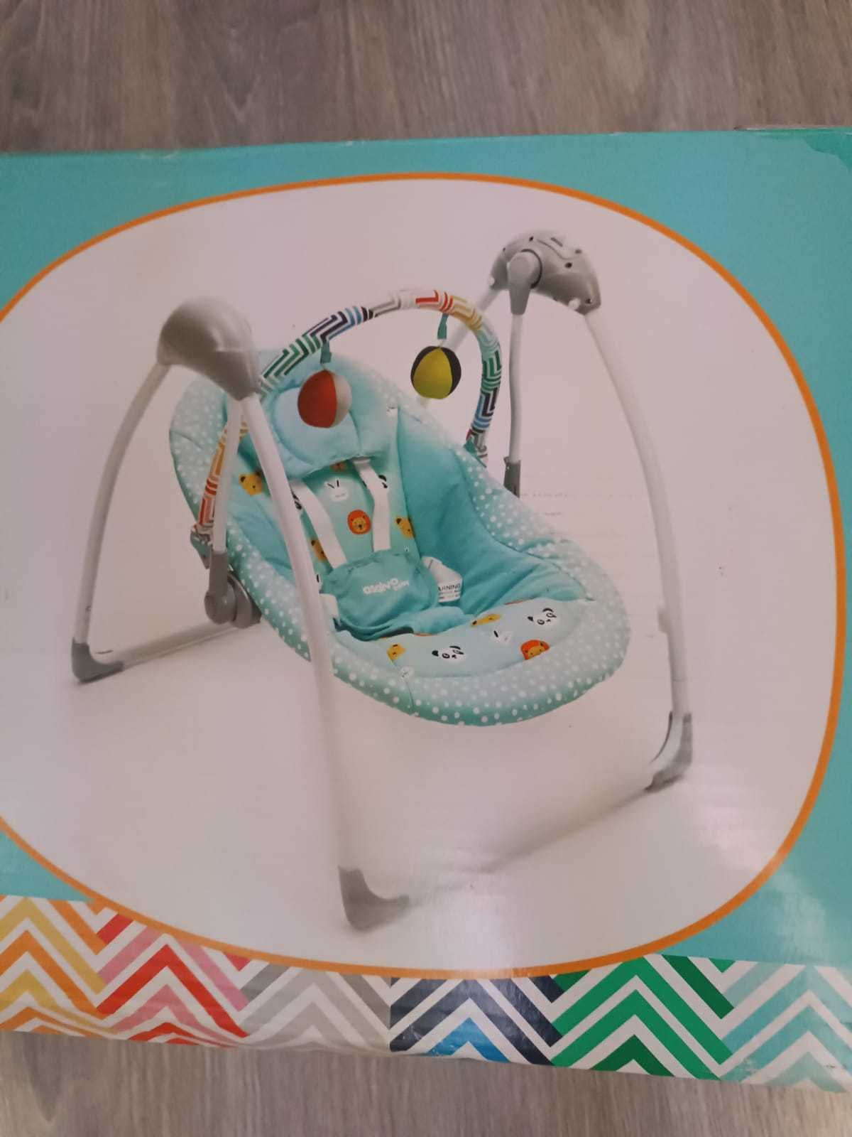 Cadeira De Repouso bebé Swing Musical Asalvo