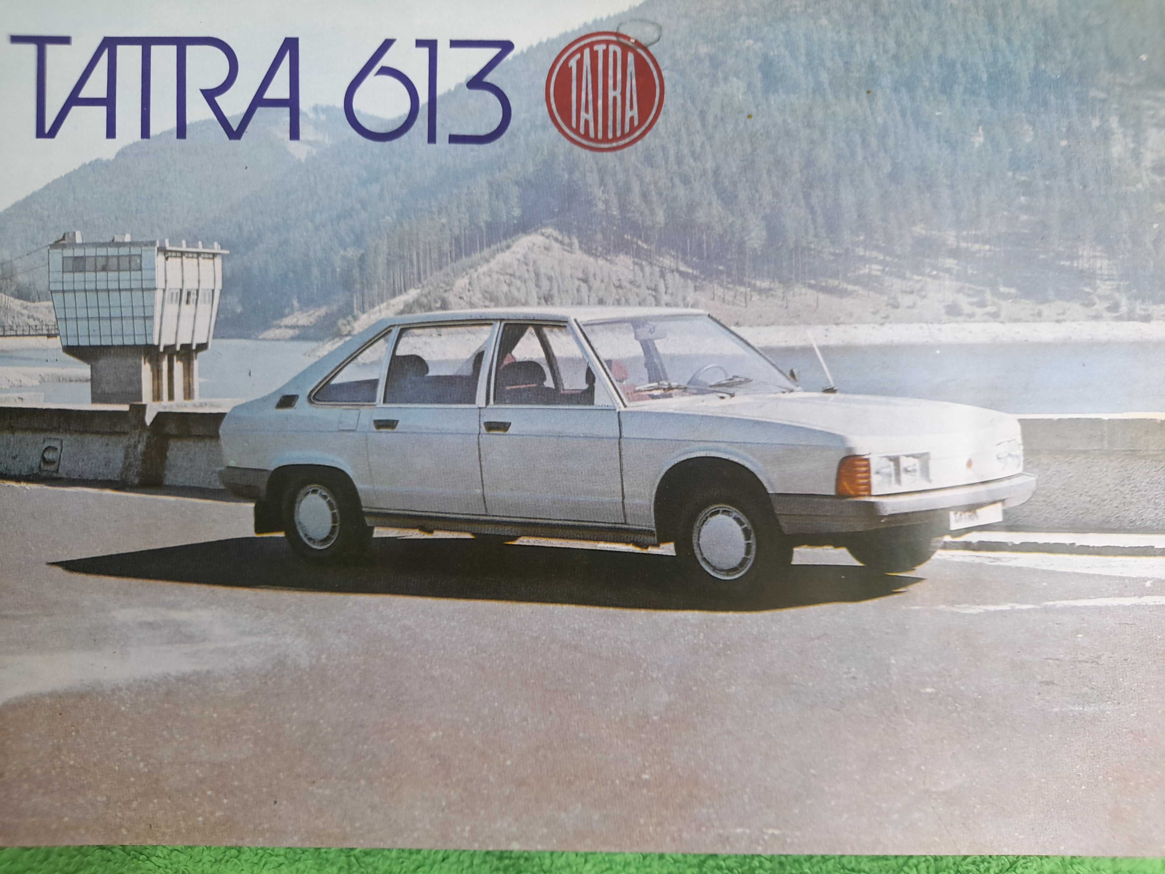 TATRA 613 luksusowa limuzyna V8 język czeski