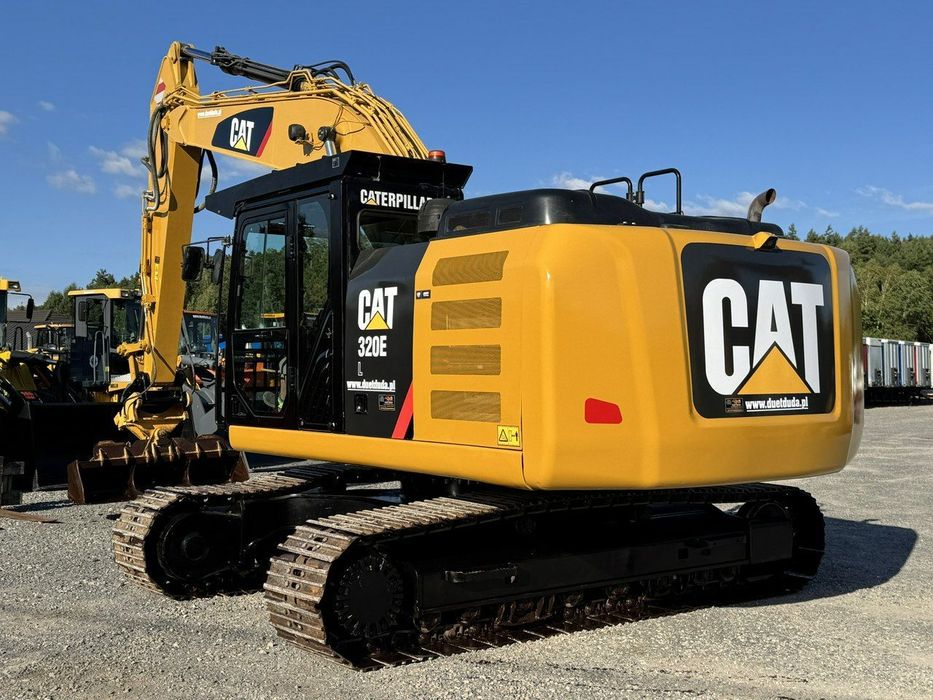 Caterpillar 320 EL Szybkozłącze Łyżka Skarpowa uchylna Waga 22tony  Zadbana Super Stan nie 319 320 323 320 324 326 329 330