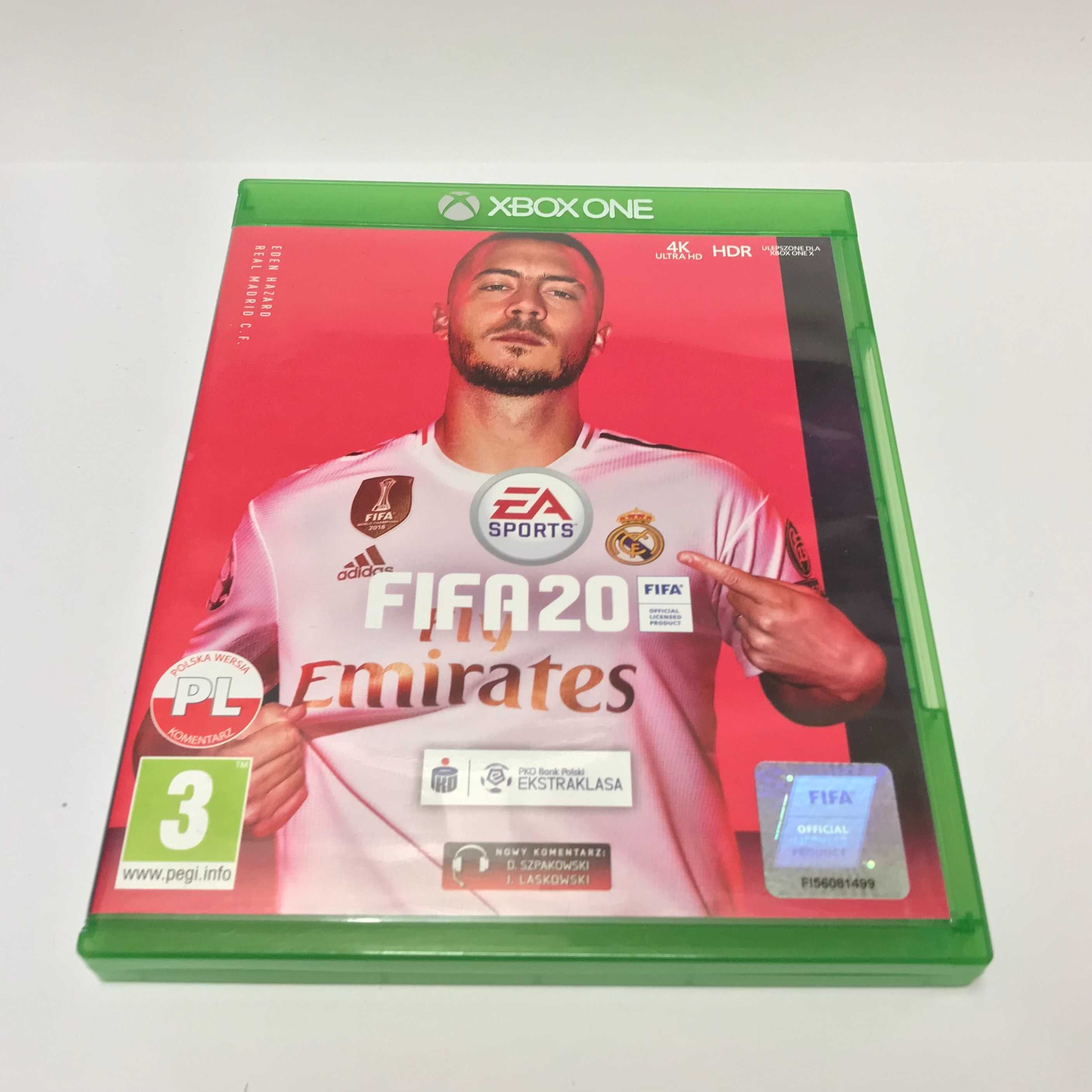 FIFA 20 Gra Xbox ONE Pudełko