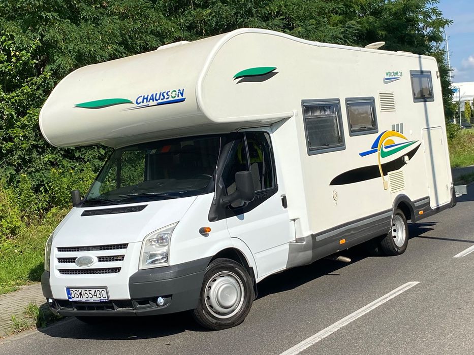 Ford TRANSIT T350  * Chausson * 79tys. * Truma * Saphire * Rampa * SATELITA * Welcome28 *