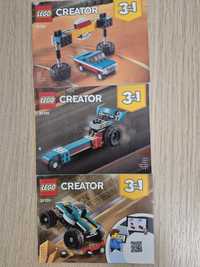 Lego Creator 31071, 31054, 31101