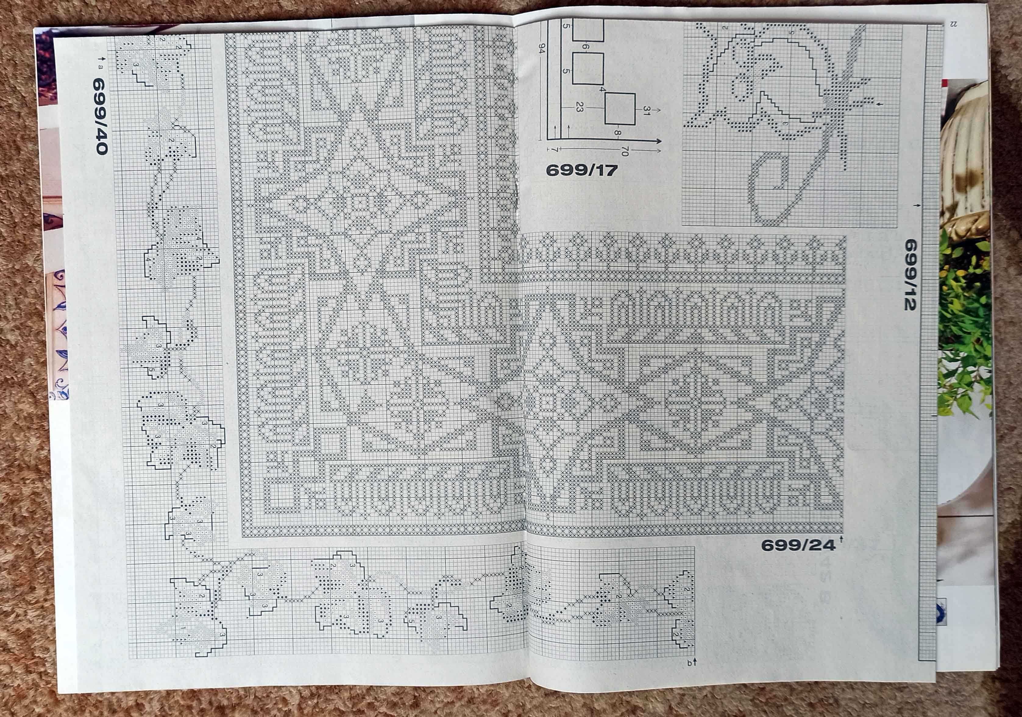 Burda Specjal Nr 2002/04 Haft krzyżykowy