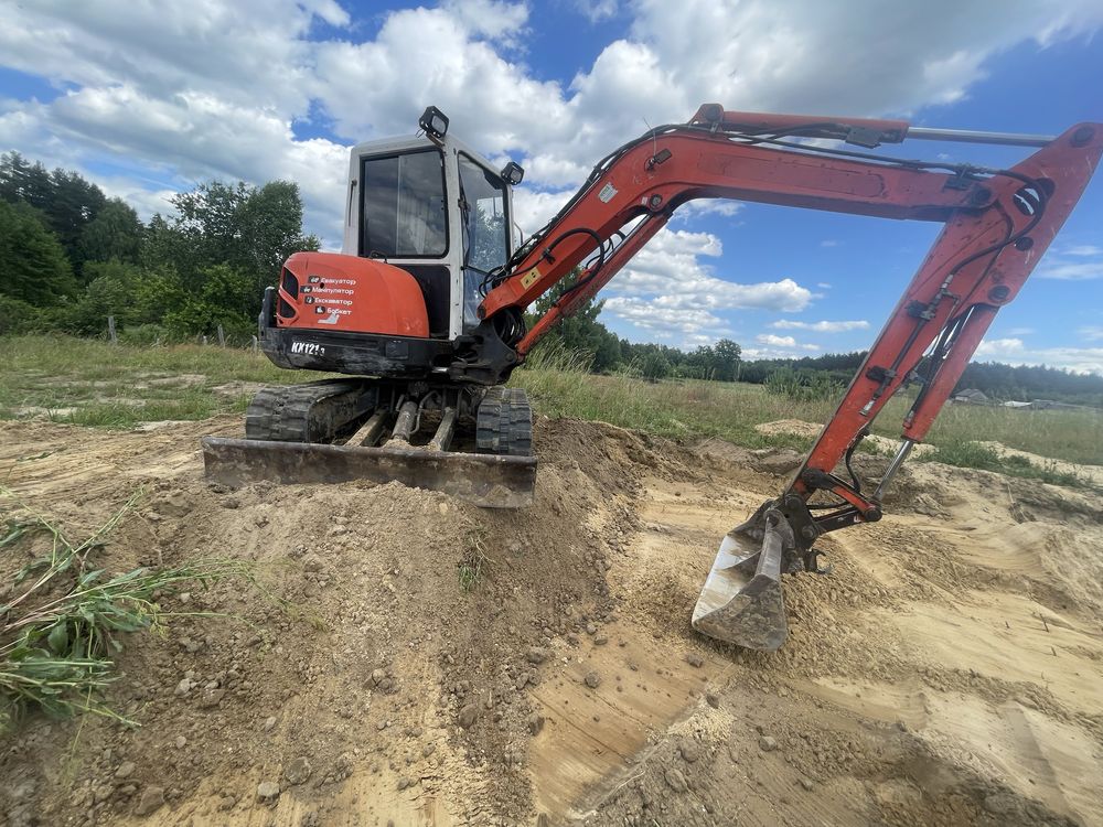 Міні екскаватор Kubota kx121-3
