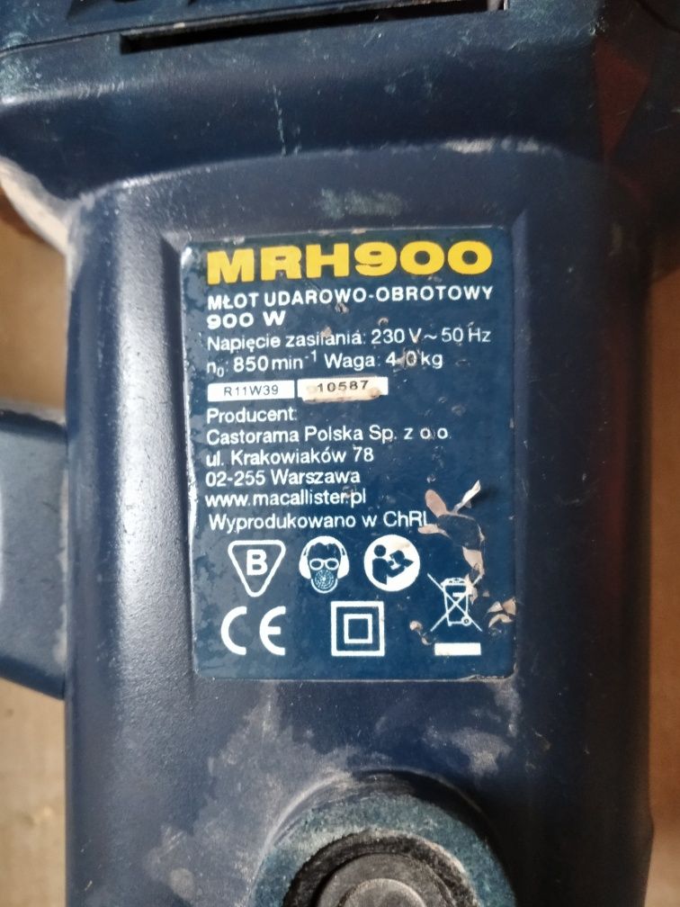 Młot udarowo-obrotowy MRH900