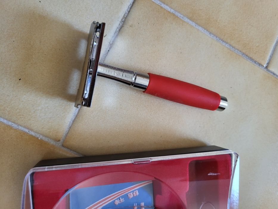 Máquina de barbear vintage