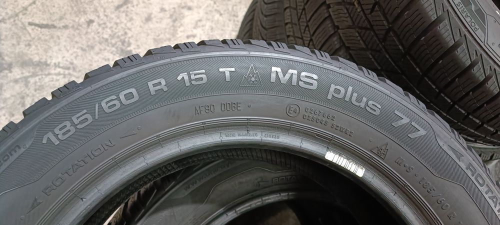 185/60 R15 84T Uniroyal MS Plus 77 Шини з Германії Склад б/у коліс