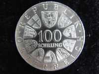 100 Schillingów srebro Austria 1976 r. Igrzyska Olimpijskie