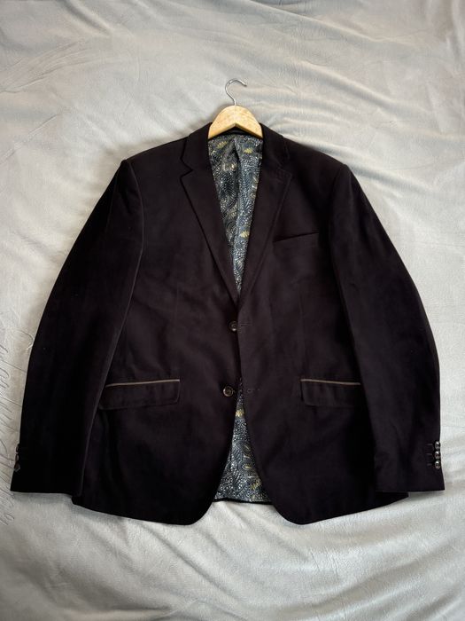 Чоловічий велюровий піджак Brioni