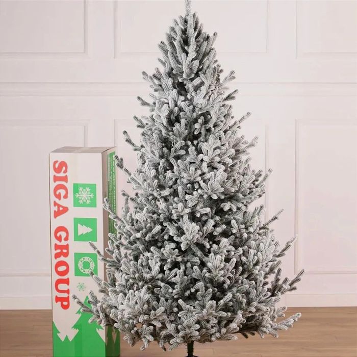 Віденська засніжена від 1,5 м  штучна лита ялинкаСіга Груп Ёлка